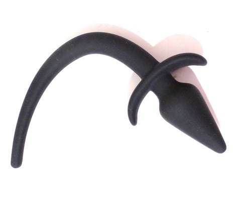 dog butt plug tail|Markus Silicone Puppy Tail Butt Plug – 3 Sizes.